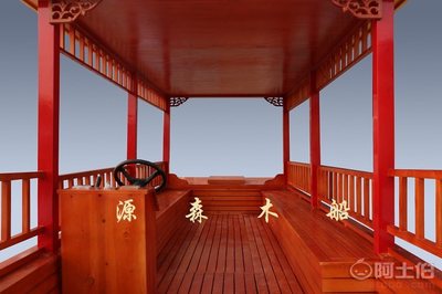 匠心獨(dú)運(yùn) 探秘興化源森木船廠6米單亭仿古船的多彩世界